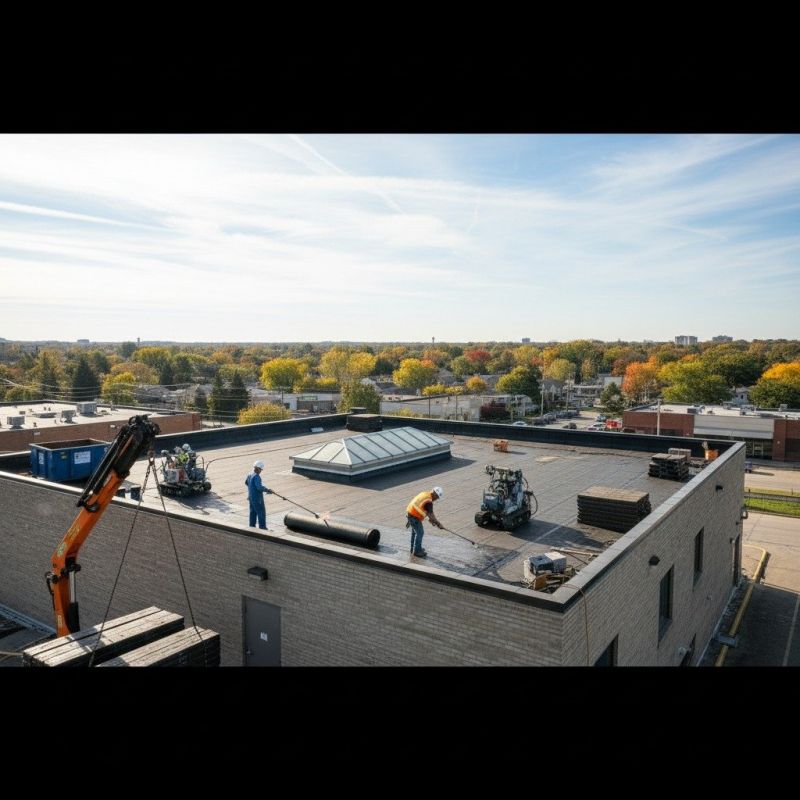 Single Ply Roof Replacement in Englewood, CO