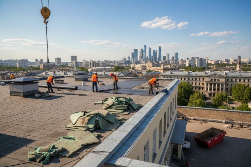 Single Ply Roof Replacement in Nederland, CO
