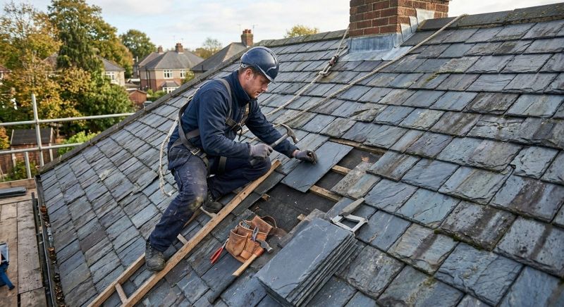 Slate Roof Repair in Broomfield, CO