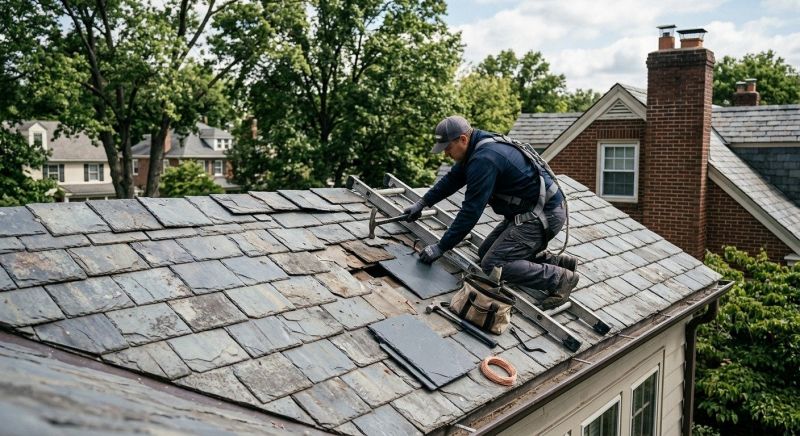 Slate Shingles Repair in Golden, CO