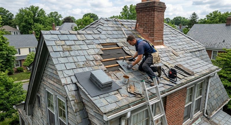 Slate Shingles Repair in Morrison, CO