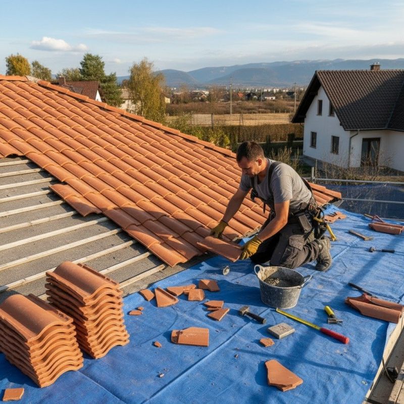 Spanish Tile Roof Repair in Golden, CO