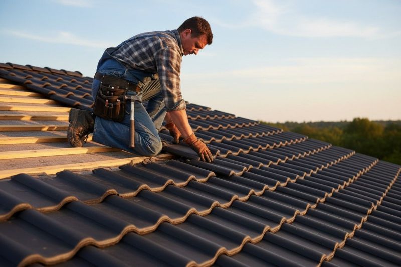 Spanish Tile Roof Replacement in Golden, CO