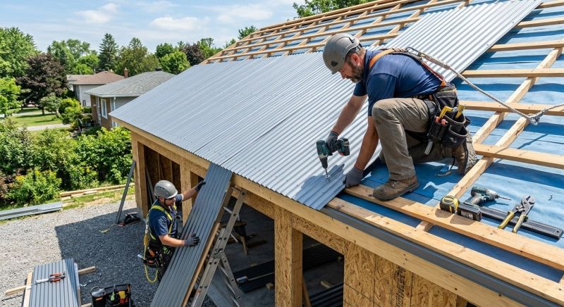 Steel Roof Installation in Golden, CO