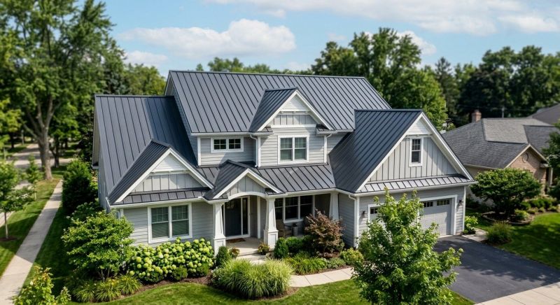 Steel Roof Replacement in Conifer, CO
