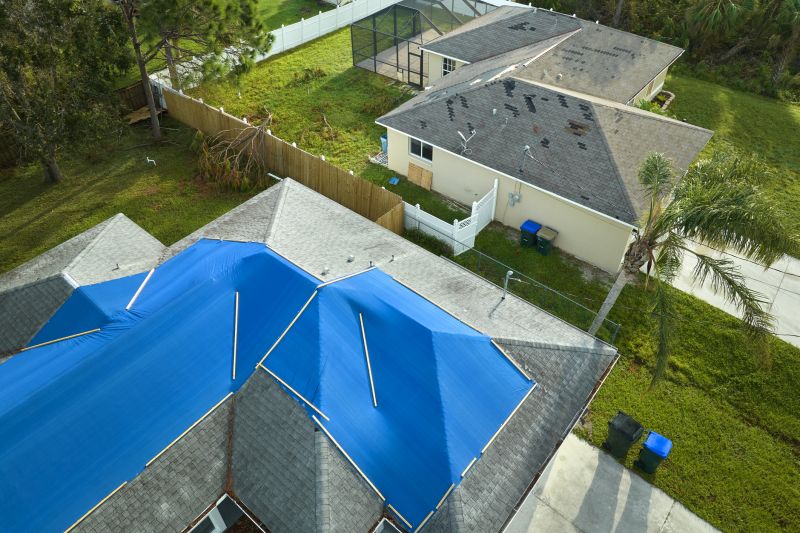Storm Damage Roof Tarping in Golden, CO