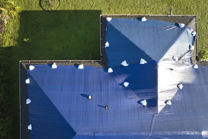 Storm Damage Roof Tarping in Golden, CO