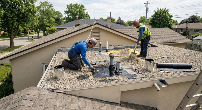 Tar And Gravel Roof Repair in Broomfield, CO