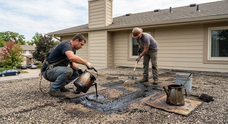 Tar And Gravel Roof Repair in Lafayette, CO
