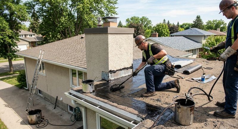 Tar And Gravel Roof Repair in Littleton, CO