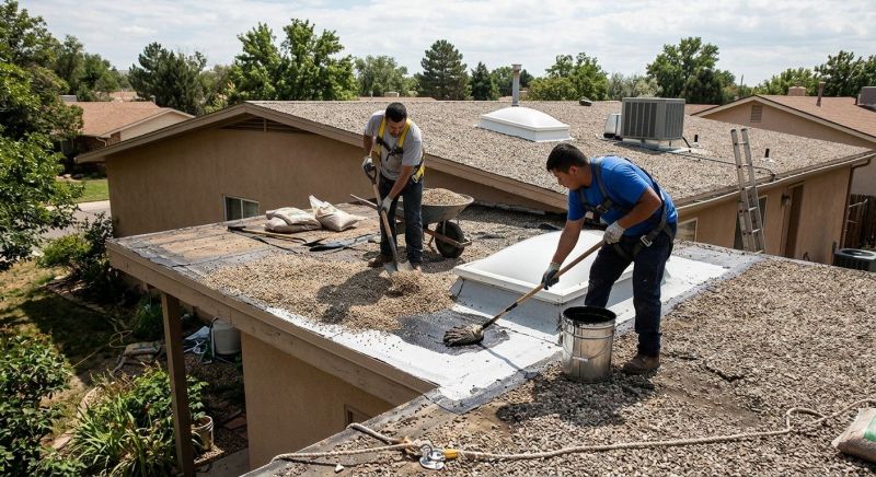 Tar And Gravel Roof Repair in Louisville, CO