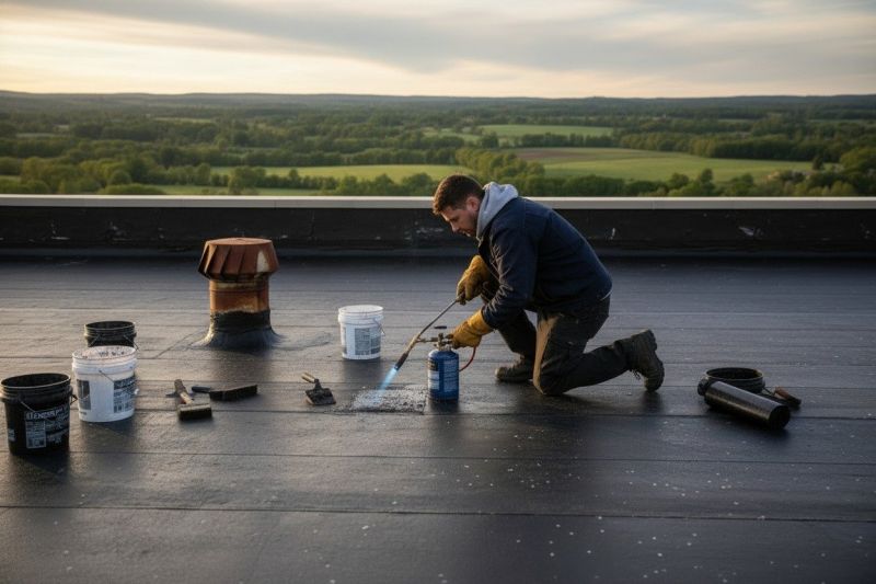 Tar Roof Repair in Bailey, CO