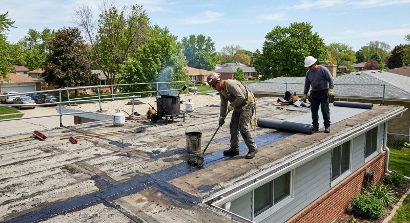 Tar Roof Repair in Evergreen, CO