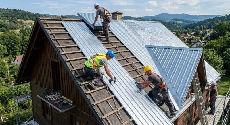 Tin Roof Installation in Bailey, CO