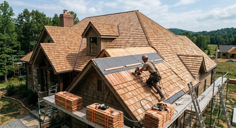 Wood Roofing Installation in Black Hawk, CO