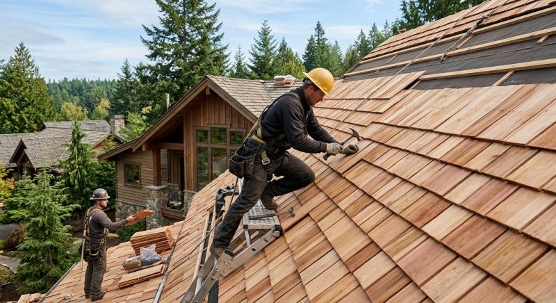 Wood Roofing Installation in Conifer, CO