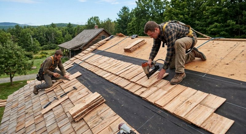 Wood Roofing Installation in Englewood, CO