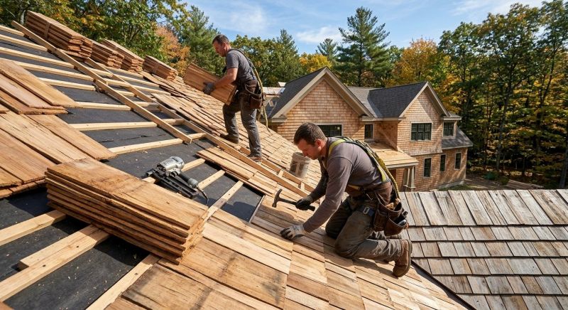 Wood Roofing Installation in Golden, CO