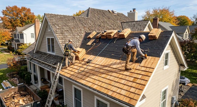 Wood Shake Roof Replacement in Golden, CO