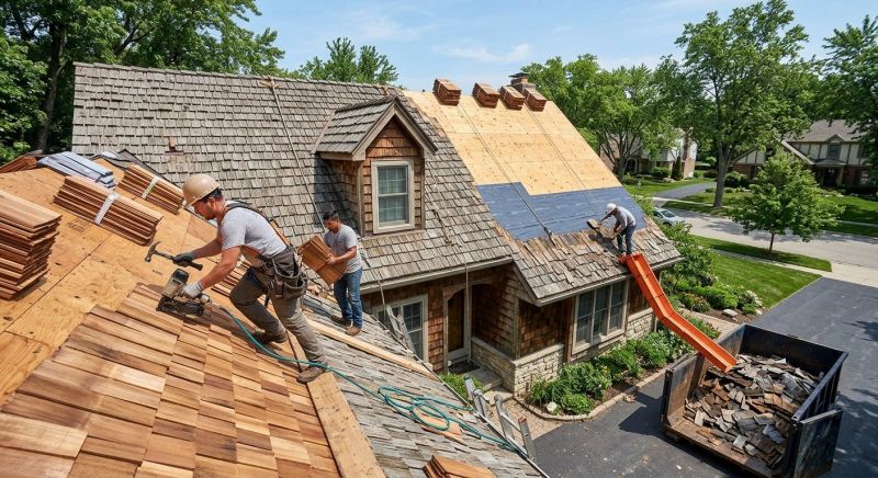 Wood Shake Roof Replacement in Denver County, CO